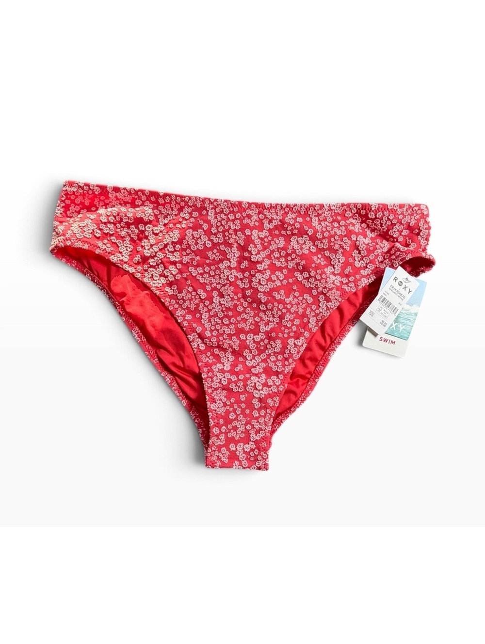 ROXY margarita hipster coral bikini swim bottom $48 NWT